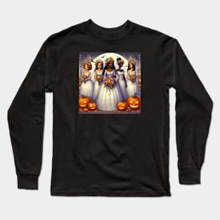 Halloween Bride and Bridesmaids Long Sleeve T-Shirt